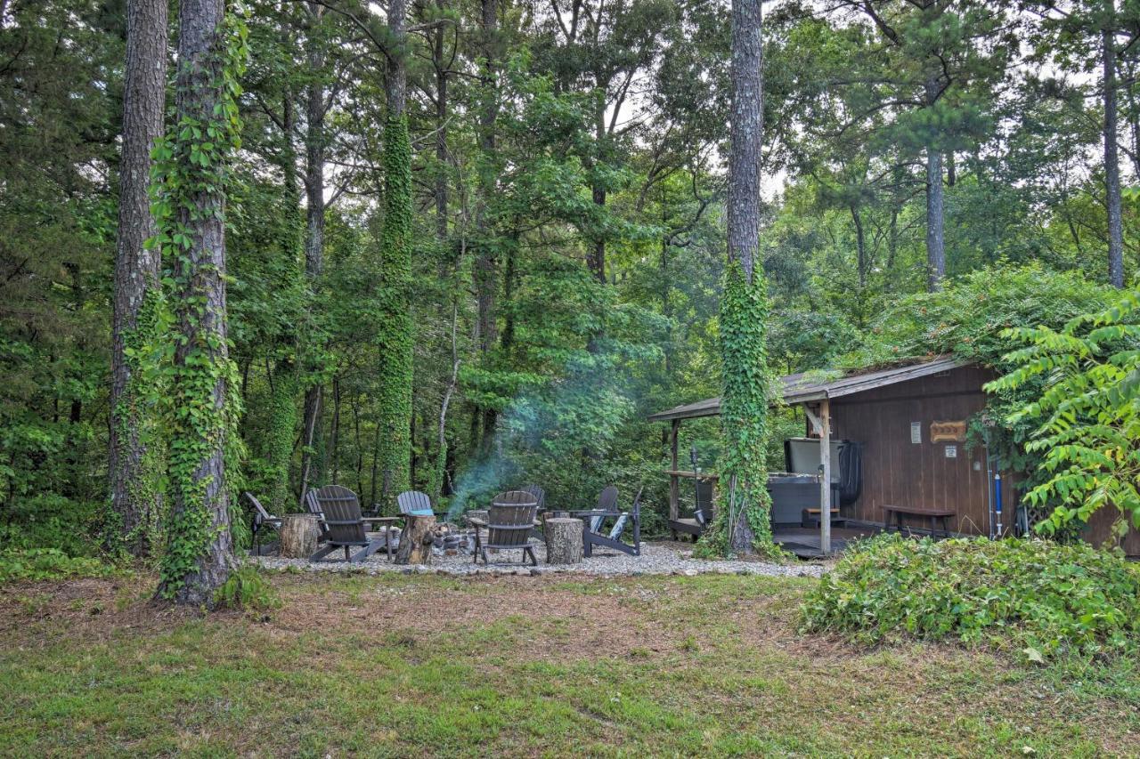Luxury Pearcy Cabin With 5 Private Acres And Hot Tub! 外观 照片